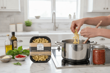 Load image into Gallery viewer, Fresh Gemelli Pasta Box (12 servings) - Tutoni's Flour Shop
