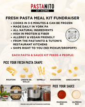 Load image into Gallery viewer, Radiatori &amp; Alfredo Fundraiser Meal Kit - Tutoni's Flour Shop
