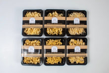 Load image into Gallery viewer, Trio Variety Fresh Pasta Box (12 servings) - Tutoni's Flour Shop
